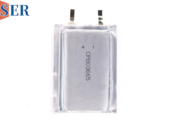 SER CP803665 Limno2 Pin siêu mỏng 3.0V Gói mềm chính Pin Lithium Mangan