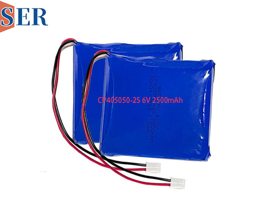 Thiết kế tùy chỉnh Bộ pin CP405050-2S Pin lithium chính 6.0V 2500mAh