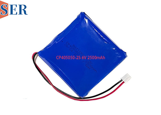 Thiết kế tùy chỉnh Bộ pin CP405050-2S Pin lithium chính 6.0V 2500mAh