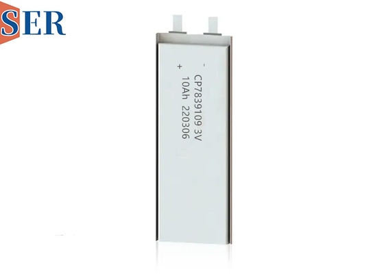 Pin lithium Mangan Dioxide mỏng chính tùy chỉnh CP7839109 3.0V 10Ah