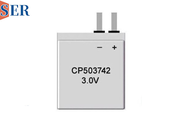 Pin Lithium Lá Chính Siêu Mỏng Hình Chữ Nhật CP503742 Dành Cho Thẻ Định Vị Nhân Viên