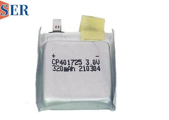 Một lần sử dụng Limno 2 Prismatic Ultra Thin Battery Poch Cell CP401725 Cho máy theo dõi