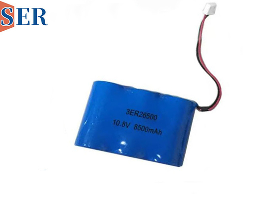 10.8V Bộ pin Li-SOCL2 tùy chỉnh 3ER26500 3S1P bộ pin cỡ chính C cho Bicycle Locker