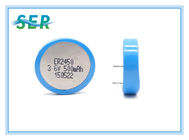 GPS Tracker ER2450 Li SOCL2 Pin, 500mAh Di động nút Lithium 3.6V Vòng tròn sâu
