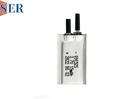 Tùy chỉnh 3.7V tế bào túi siêu mỏng 091525 pin polymer lithium sạc cho các thiết bị đeo