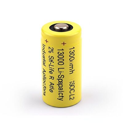 13000mAh Li-SOCL2 pin Capacity cao 2% Tỷ lệ tự sinh cho các ứng dụng công nghiệp