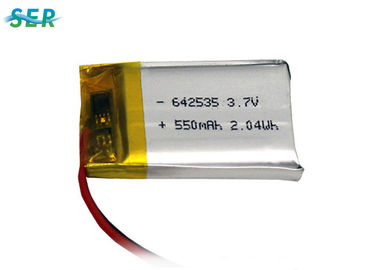 Tuổi thọ dài Pin sạc Lithium Polymer 3.7V 602535 cho máy nghe nhạc MP3 MP4