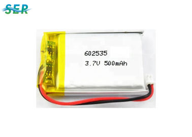 Tuổi thọ dài Pin sạc Lithium Polymer 3.7V 602535 cho máy nghe nhạc MP3 MP4