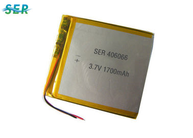 Prismatic Pouch Pin Lithium Ion Polymer có thể sạc lại 3.7V 406066 cho ánh sáng mặt trời