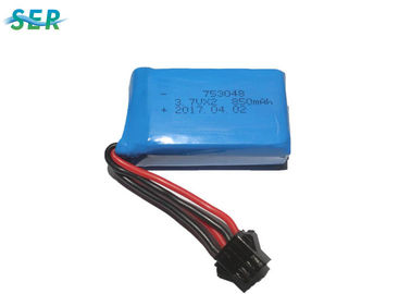 Máy bay trực thăng đồ chơi RC Drone Pin 7.4V 753048 2S 850mAh với đầu nối PCM XH / JST / SM