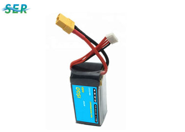 Bộ pin xe hơi RC 1500 mah 14.8v 70c, Pin máy bay RC Vòng đời 800