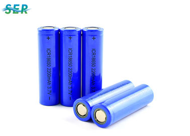 Tuổi thọ dài Pin Lithium Ion 18650 3.7V 2200mah Có thể sạc lại ICR18650 Cell