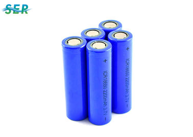 Tuổi thọ dài Pin Lithium Ion 18650 3.7V 2200mah Có thể sạc lại ICR18650 Cell