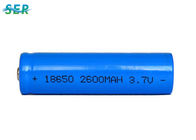 Pin xả cao Lithium Ion có thể sạc lại 18650 3.7V 2600mah cho đèn / đèn lồng
