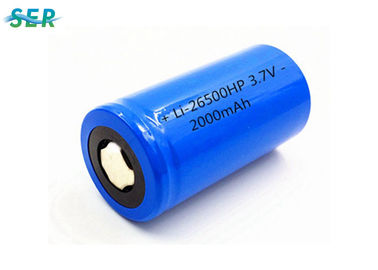 ICR26500 Pin Lithium Ion 3,7 Volt 26500 2000mAh Tốc độ xả cao 10C