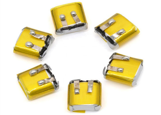 Pin Lithium Ion Lipo có thể sạc lại 45mAh 3.7v ROSH cho Tai nghe 5.0*10*12mm