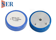 Tế bào nút ER32L100 Loại Wafer nhiệt độ cao ER32100T 1/6 D Pin Lithium Thionyl Chloride chính