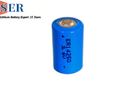 An toàn 3,6V pin chính lithium 1 / 2AA kích thước 600mah ER14250S 3,6 Volt Nhiệt độ cao 150 Lisocl2 pin tuổi thọ cao