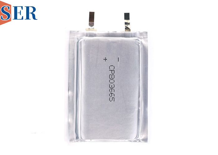 SER CP803665 Limno2 Pin siêu mỏng 3.0V Gói mềm chính Pin Lithium Mangan