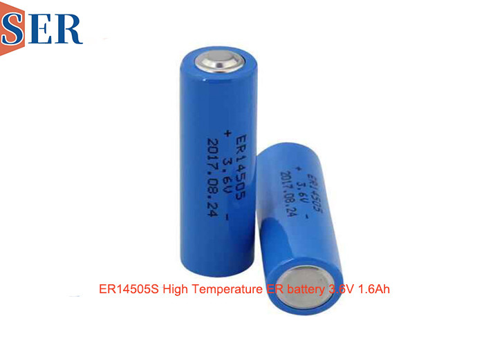 3.6Volt Lithium LiSOCL2 Nhiệt độ cao cơ bản pin ER14505S AA Kích thước cho máy đo tiện ích