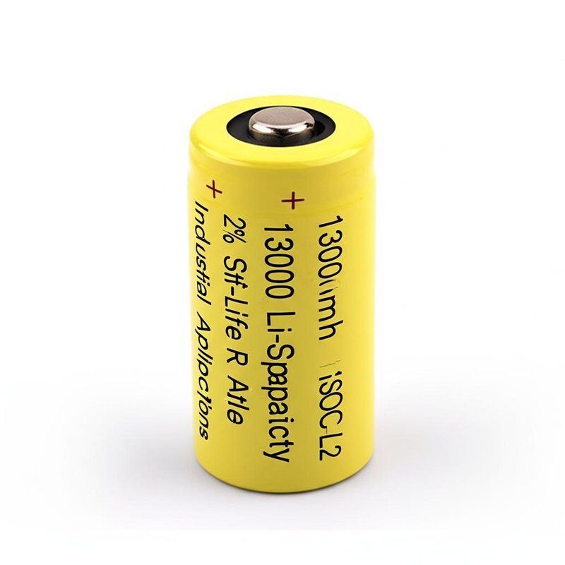 13000mAh Li-SOCL2 pin Capacity cao 2% Tỷ lệ tự sinh cho các ứng dụng công nghiệp