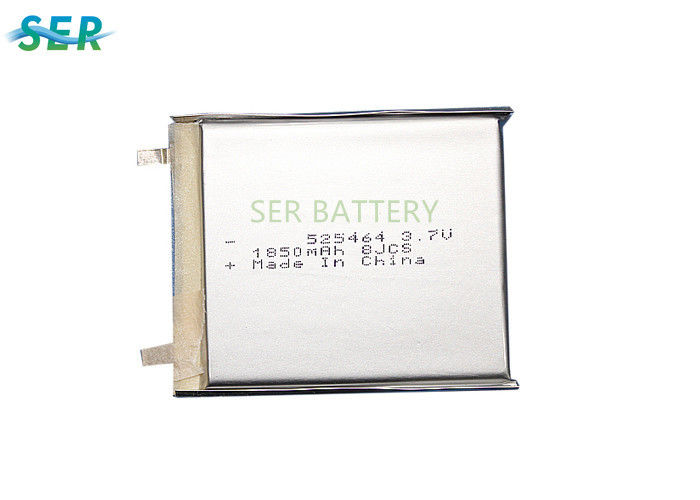 Chu kỳ sâu Sạc lại tế bào pin Lithium Polymer Tai nghe Bluetooth 525464 3,7 Điện áp