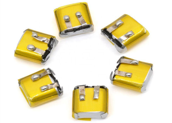 Pin Lithium Ion Lipo có thể sạc lại 45mAh 3.7v ROSH cho Tai nghe 5.0*10*12mm