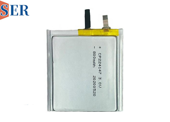 CP224147 pin cực mỏng Prismatic 3.0V 750mAh Pin thẻ thông minh chính