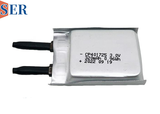 Một lần sử dụng Limno 2 Prismatic Ultra Thin Battery Poch Cell CP401725 Cho máy theo dõi