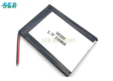 Pin Lipo Lithium Polymer tùy chỉnh 505068 Vòng đời dài 3.7V cho máy ảnh kỹ thuật số