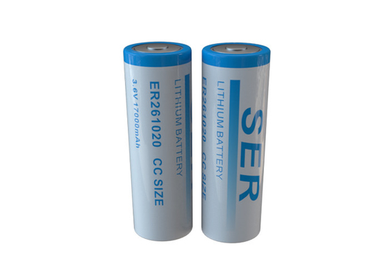 ER261020 CC 3.6V LiSOCL2 Loại cuộn pin Pin lithium 3.6 v