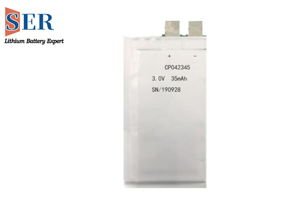 CP042345 Pin Limno2 linh hoạt 3.0V CP203040 Tế bào siêu mỏng