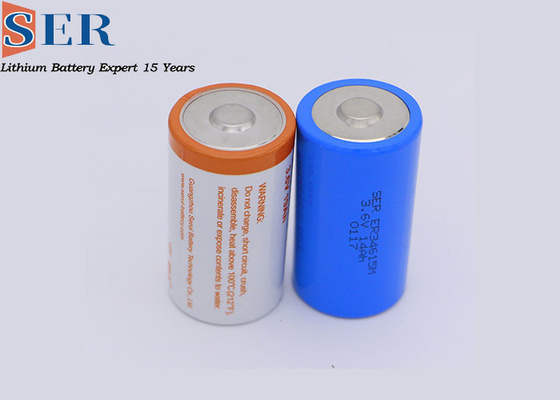 ER48660 3.6V Lithium Pin dùng một lần ER Li SOCL2 Tùy chỉnh hình dạng xi lanh