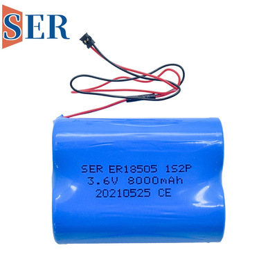 ER14505 Li SOCL2 Pin 1S3P 3.6V 7.2V 10.8V ER 2 / 3A Kích thước 2 / 3A Pin Lithium Metal