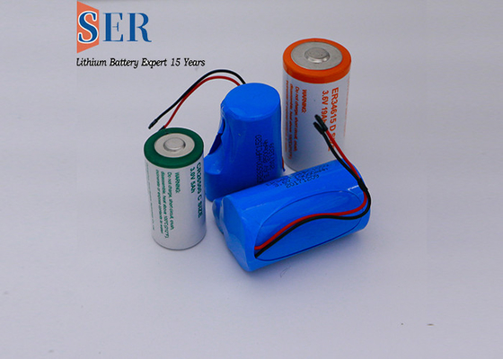 ER17505 + 1520 Pin siêu tụ điện lai xung Li-Socl2 Gói di động