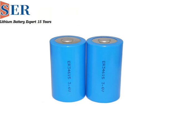 Pin 12000mAh Li SOCL2 An toàn ER34615S cho Dụng cụ đo thăm dò